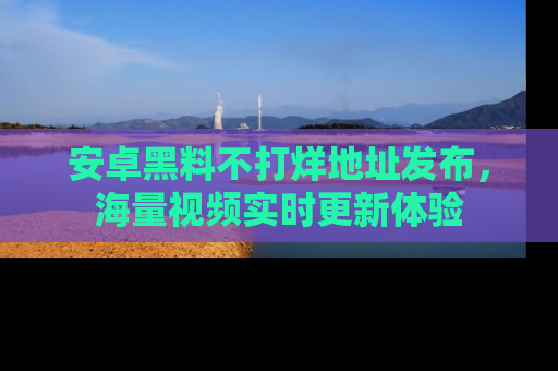 安卓黑料不打烊地址发布,海量视频实时更新体验