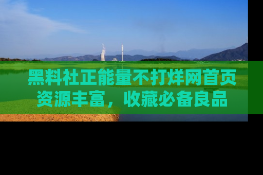 黑料社正能量不打烊网首页资源丰富,收藏必备良品