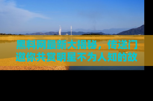 黑料网最新大揭秘,传送门邀你共赏明星不为人知的故事!