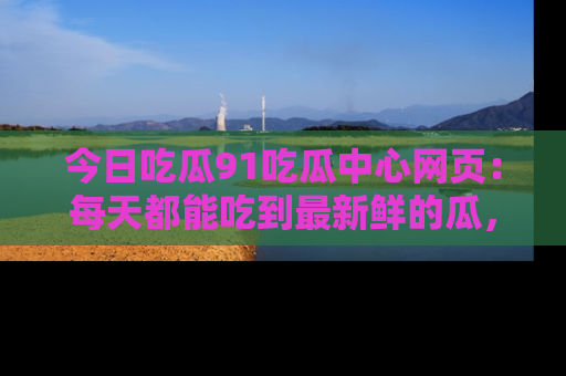 今日吃瓜91吃瓜中心网页：每天都能吃到最新鲜的瓜，八卦互动精彩无限！