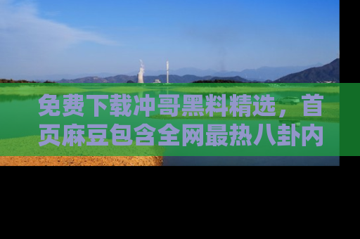 免费下载冲哥黑料精选,首页麻豆包含全网最热八卦内容