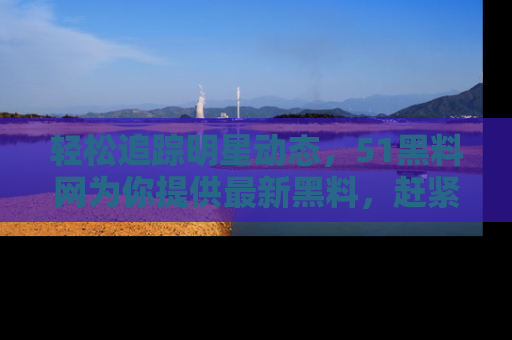 轻松追踪明星动态，51黑料网为你提供最新黑料，赶紧访问网址观看！