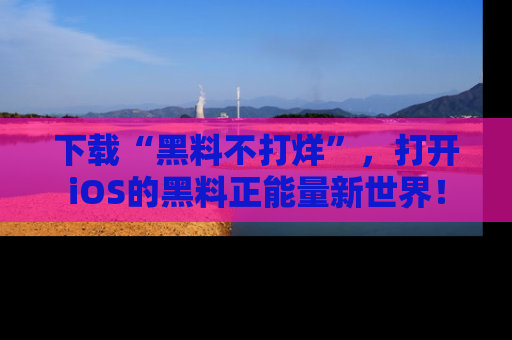 下载“黑料不打烊”,打开iOS的黑料正能量新世界!