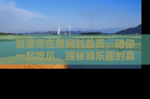 资源尽在黑网料首页,陪你一起吃瓜,揭秘娱乐圈的真实内幕